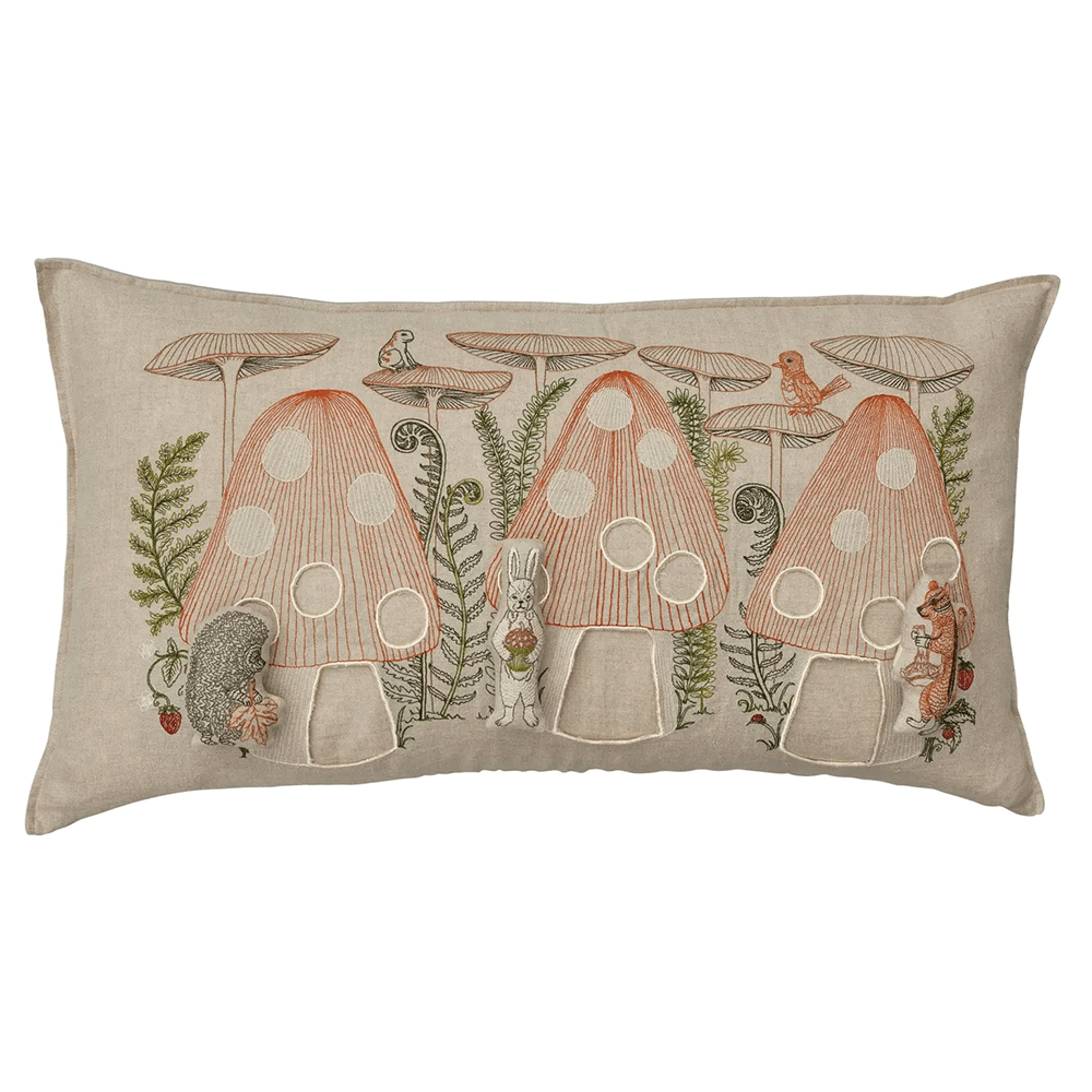 Mushroom Forest Pocket Pillow, Shopsweetluluss