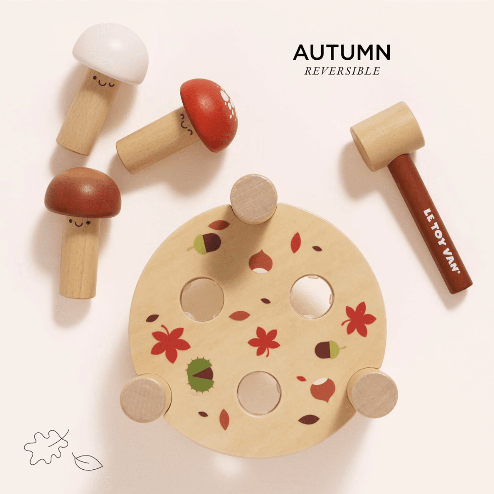 Woodland Mushroom Hammer Game, Shopsweetluluss