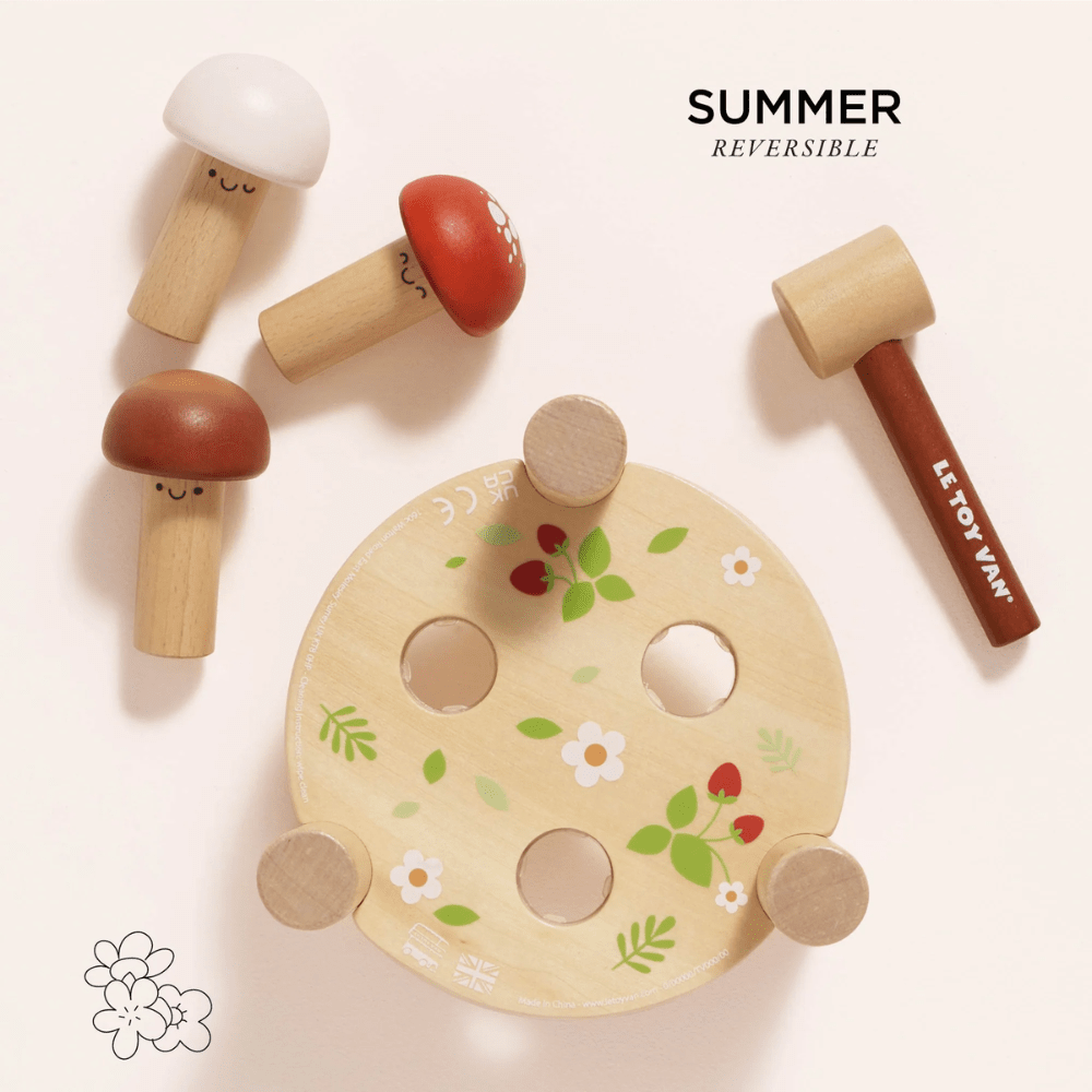 Woodland Mushroom Hammer Game, Shopsweetluluss