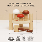 Woodland Mushroom Hammer Game, Shopsweetluluss