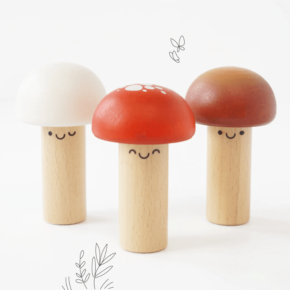 Woodland Mushroom Hammer Game, Shopsweetluluss