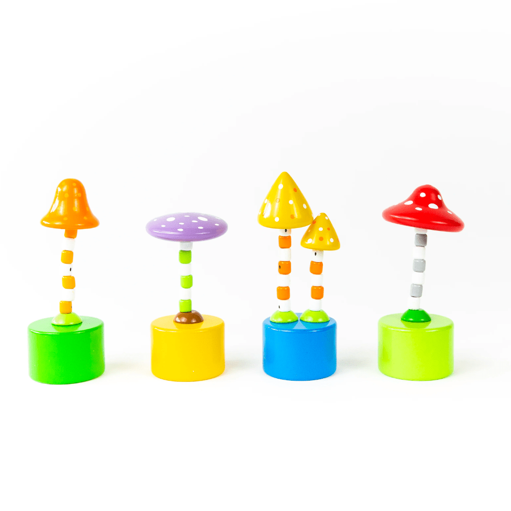 Mushroom Pop Up Toy Set, Shopsweetluluss
