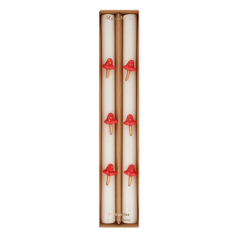 Mushroom Table Candles, Shopsweetluluss