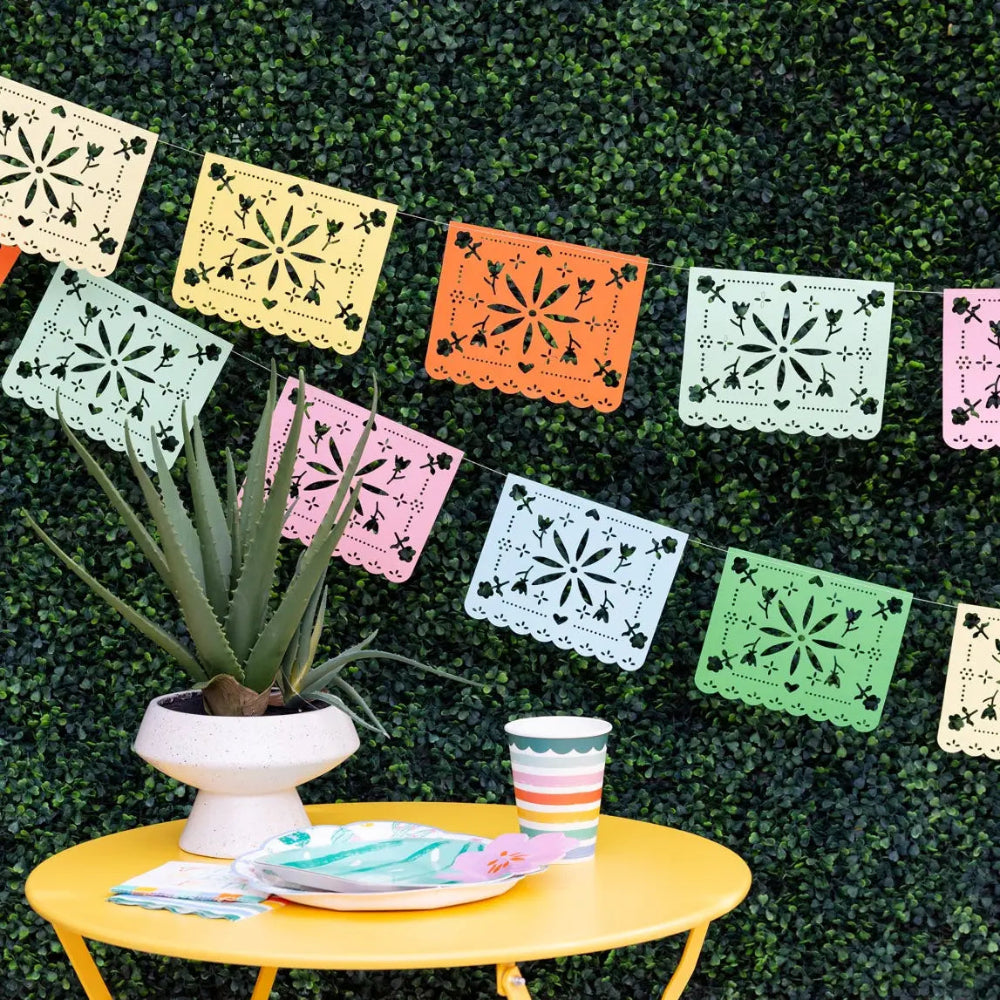 My Mind's Eye Fiesta Papel Picado Banner, Shopsweetluluss