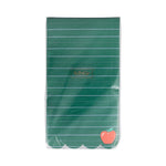 My Mind's Eye Green Ruled Paper Dinner Napkins, Shopsweetluluss