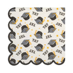 My Mind's Eye Yay Cap Pattern Cocktail Napkins, Shopsweetluluss