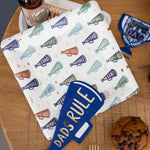 My Mind's Eye "Dad's Rule" Megaphone Pattern Plates, Shopsweetluluss