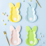 My Mind's Eye Pastel Bunny Plate Set, Shopsweetluluss
