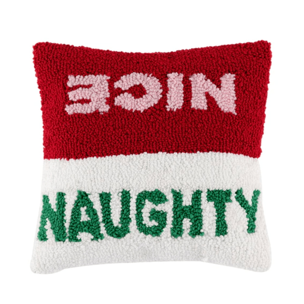 Naughty Nice Pillow, Shopsweetluluss