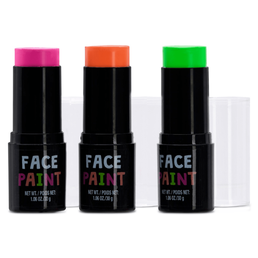 Ready, Set, Glow! Neon Face Paint Set, Shopsweetluluss