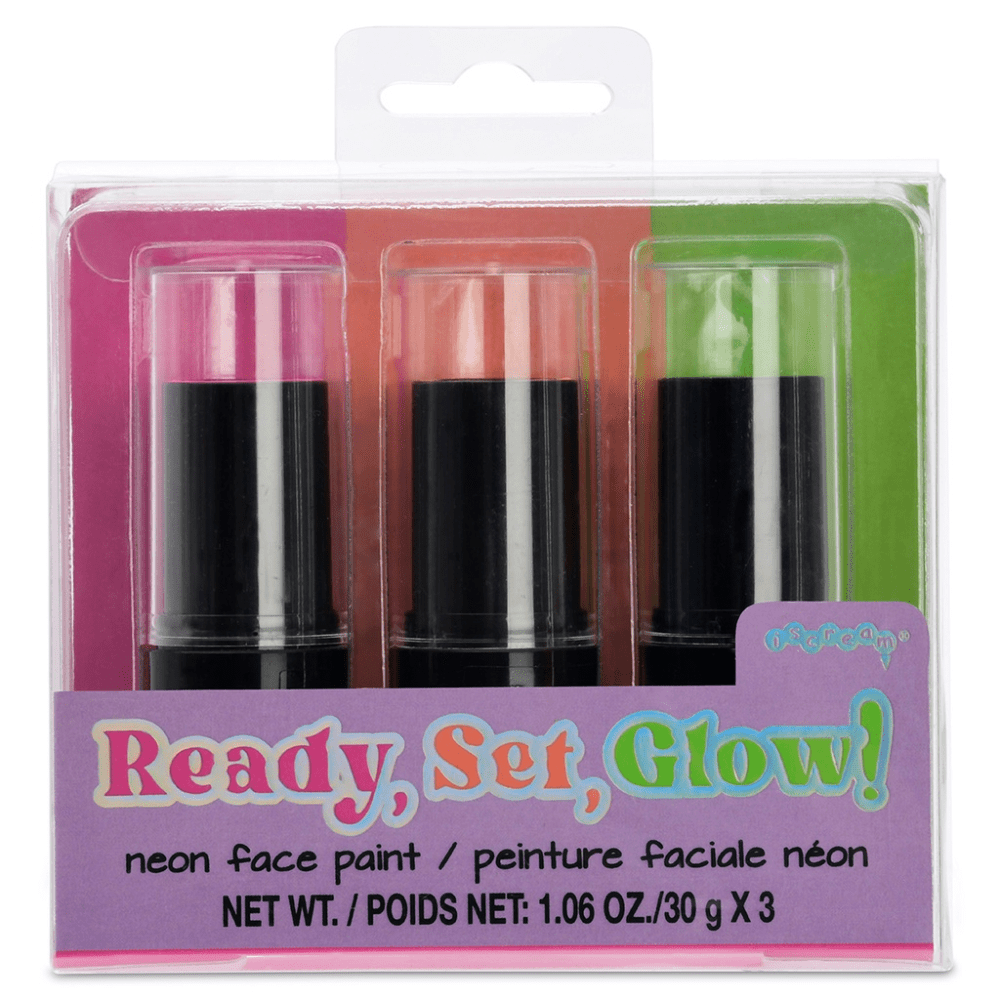 Ready, Set, Glow! Neon Face Paint Set, Shopsweetluluss
