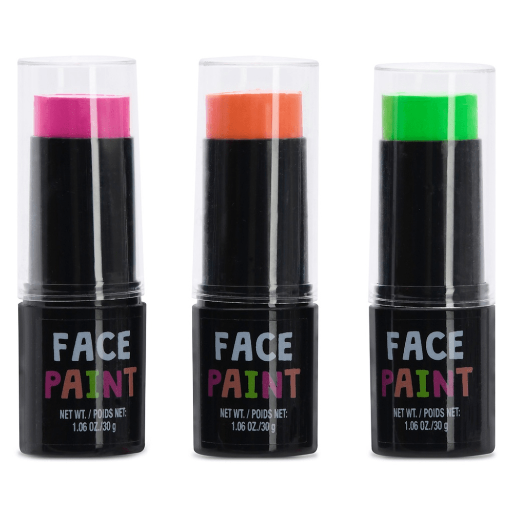 Ready, Set, Glow! Neon Face Paint Set, Shopsweetluluss