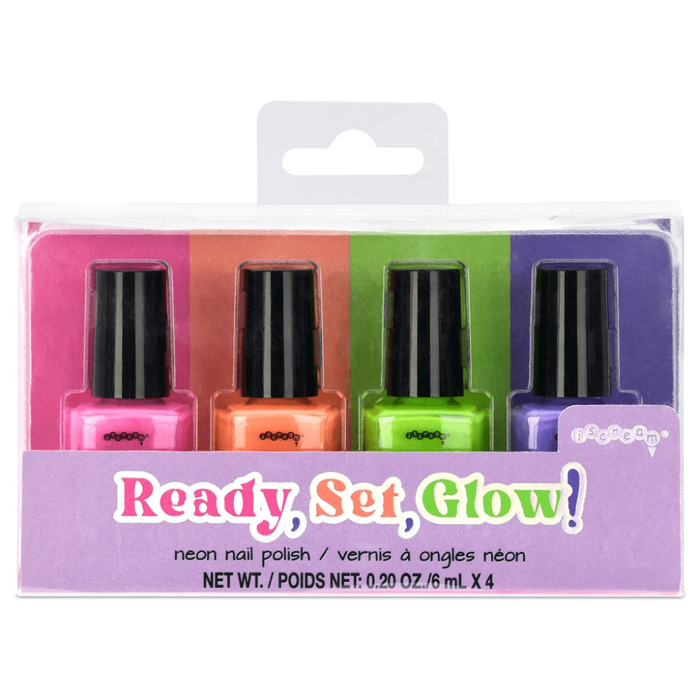 Ready, Set, Glow! Neon Nail Polish Set, Shopsweetluluss