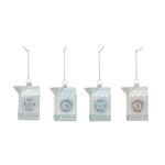 Non-Dairy Milk Carton Glass Ornament, 4 Style Options, Shopsweetluluss
