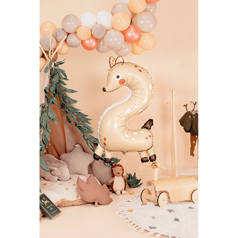 Number 2 Balloon - Deer, Shopsweetluluss