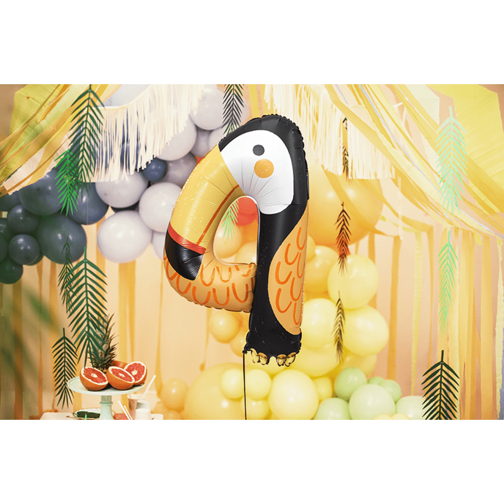 Number 4 Balloon - Toucan, Shopsweetluluss