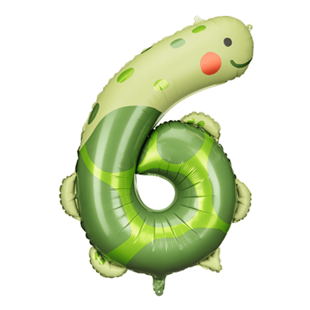 Number 6 Balloon - Turtle, Shopsweetluluss
