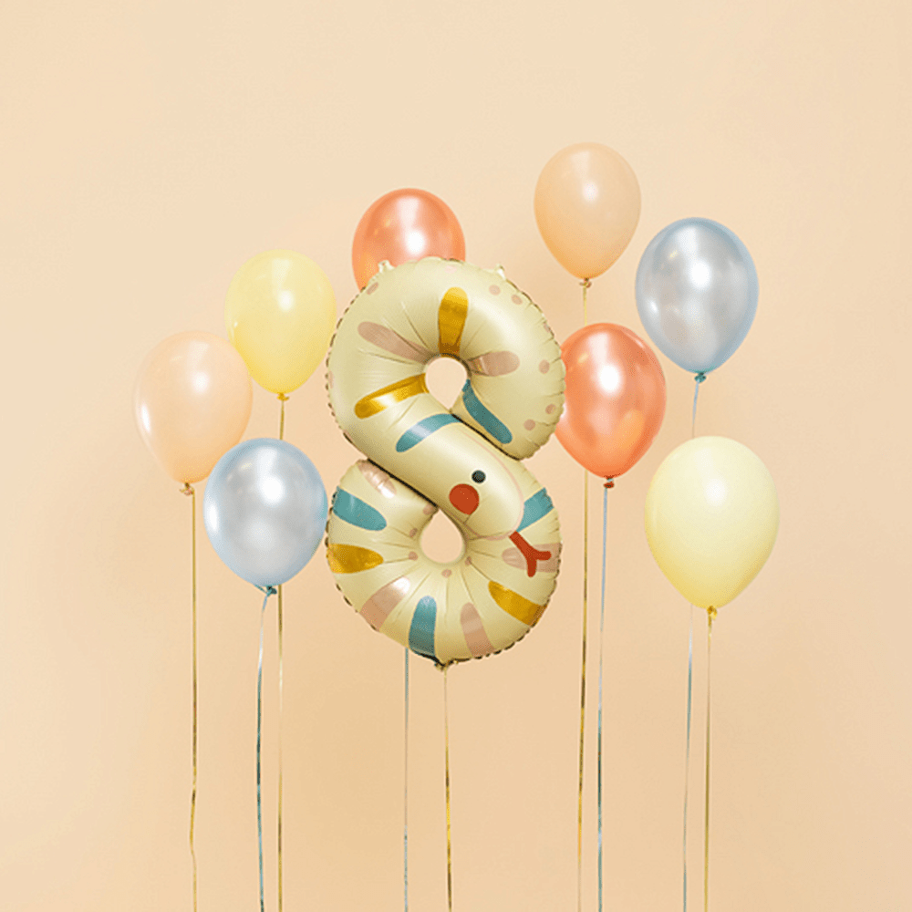 Number 8 Balloon - Snake, Shopsweetluluss