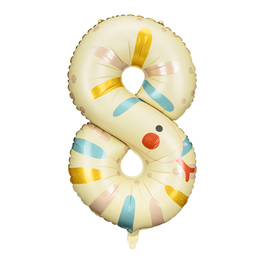 Number 8 Balloon - Snake, Shopsweetluluss