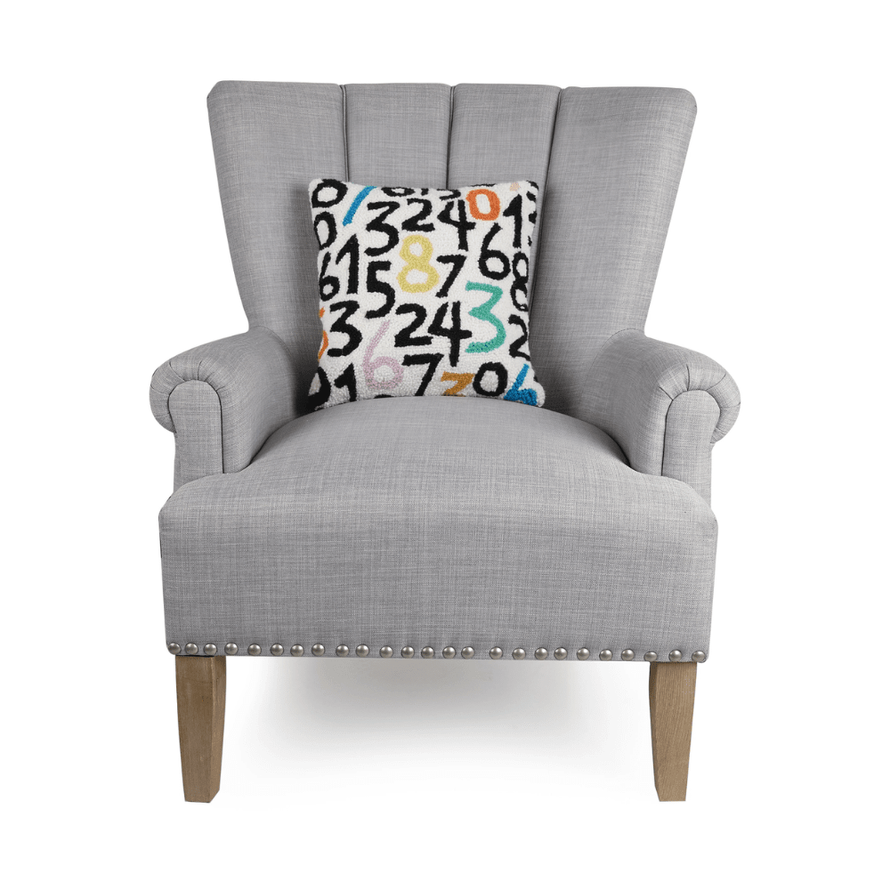 Numbers Hook Pillow, Shopsweetluluss