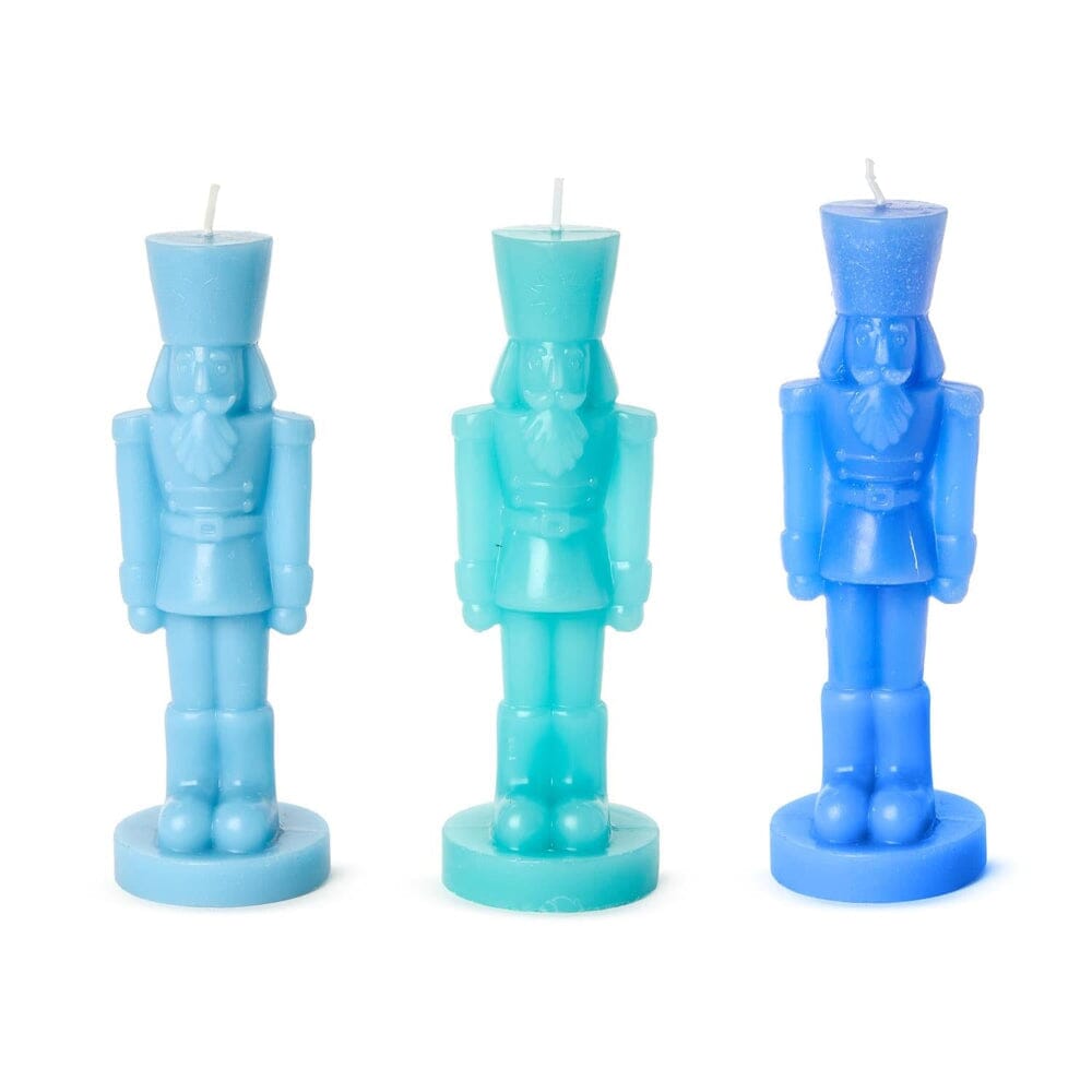 Sculpted Nutcracker Candle - 3 Color Options, Shopsweetluluss