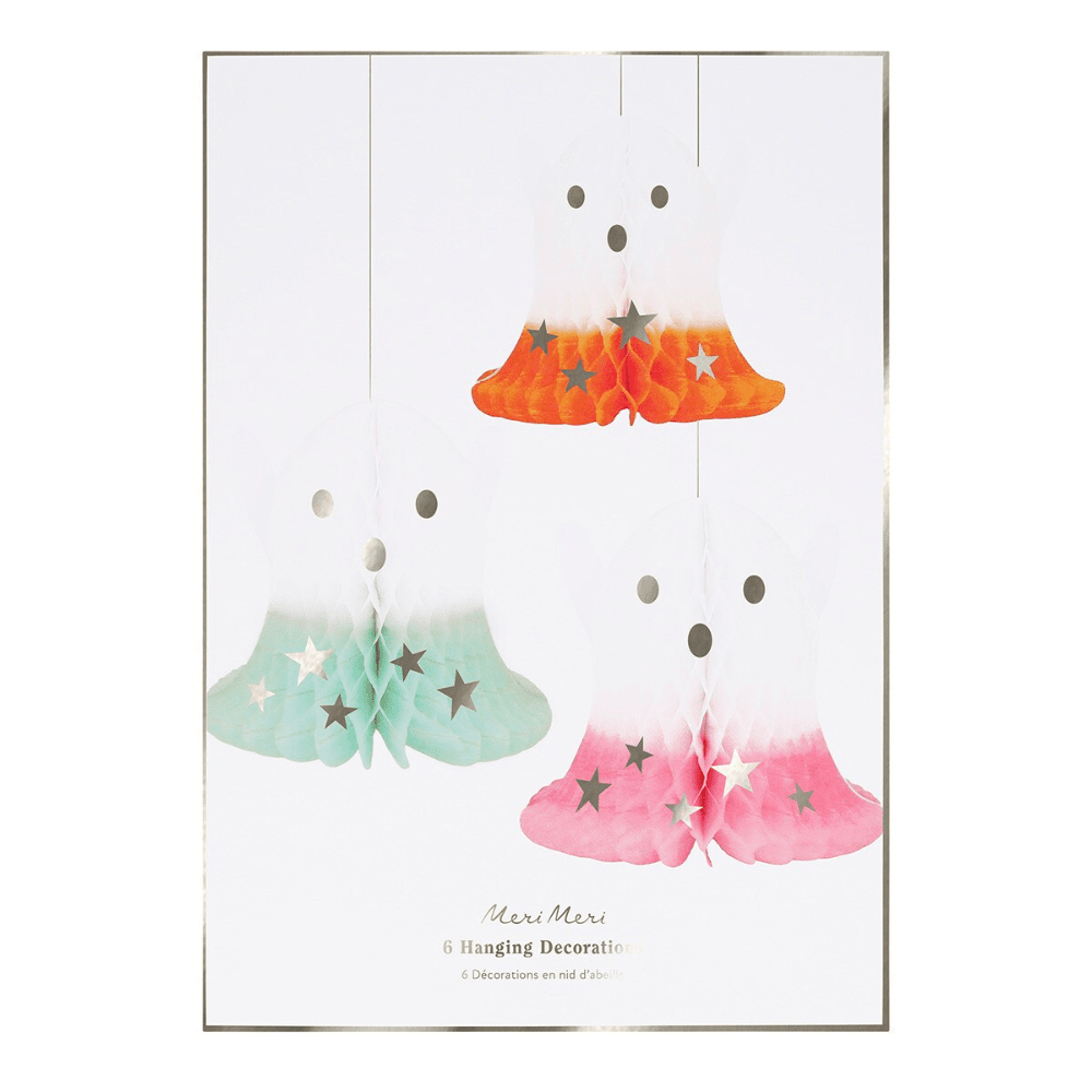 Meri Meri Ombr Ghost Hanging Decorations, Shopsweetluluss