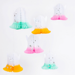 Meri Meri Ombr Ghost Hanging Decorations, Shopsweetluluss