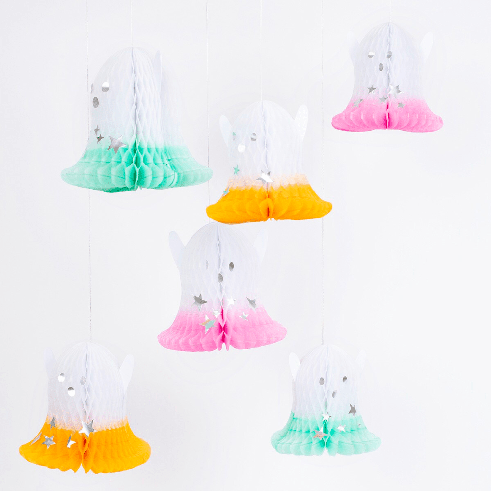Meri Meri Ombr Ghost Hanging Decorations, Shopsweetluluss