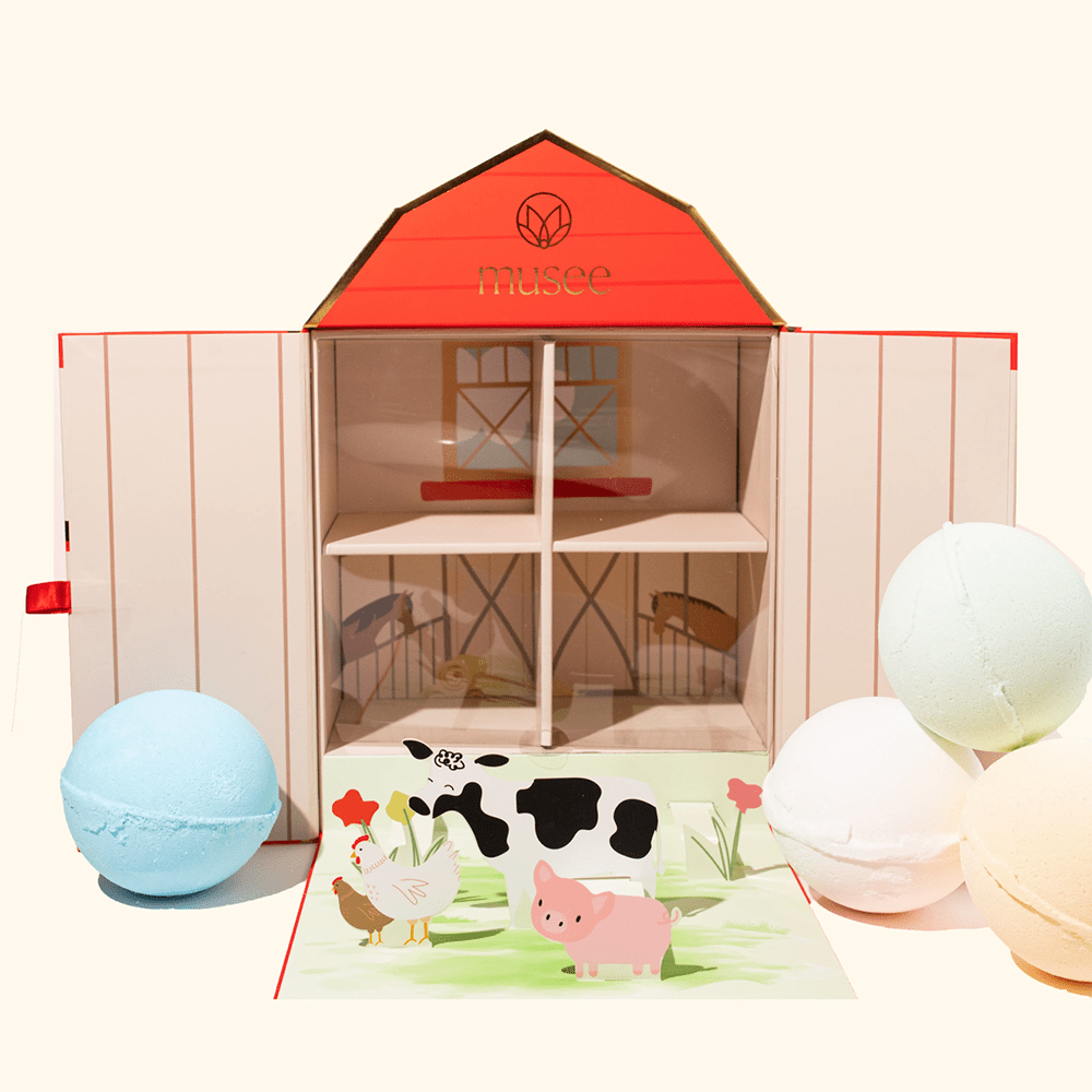 On the Farm Bath Balms Gift Set, Shopsweetluluss