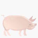 On the Farm Pig Plates, Shopsweetluluss