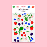 Oops All Berries Iron-on Sheets, Pack of 2, Shopsweetluluss