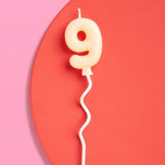 Bubble Candle, Pastel Orange - #9, Shopsweetluluss
