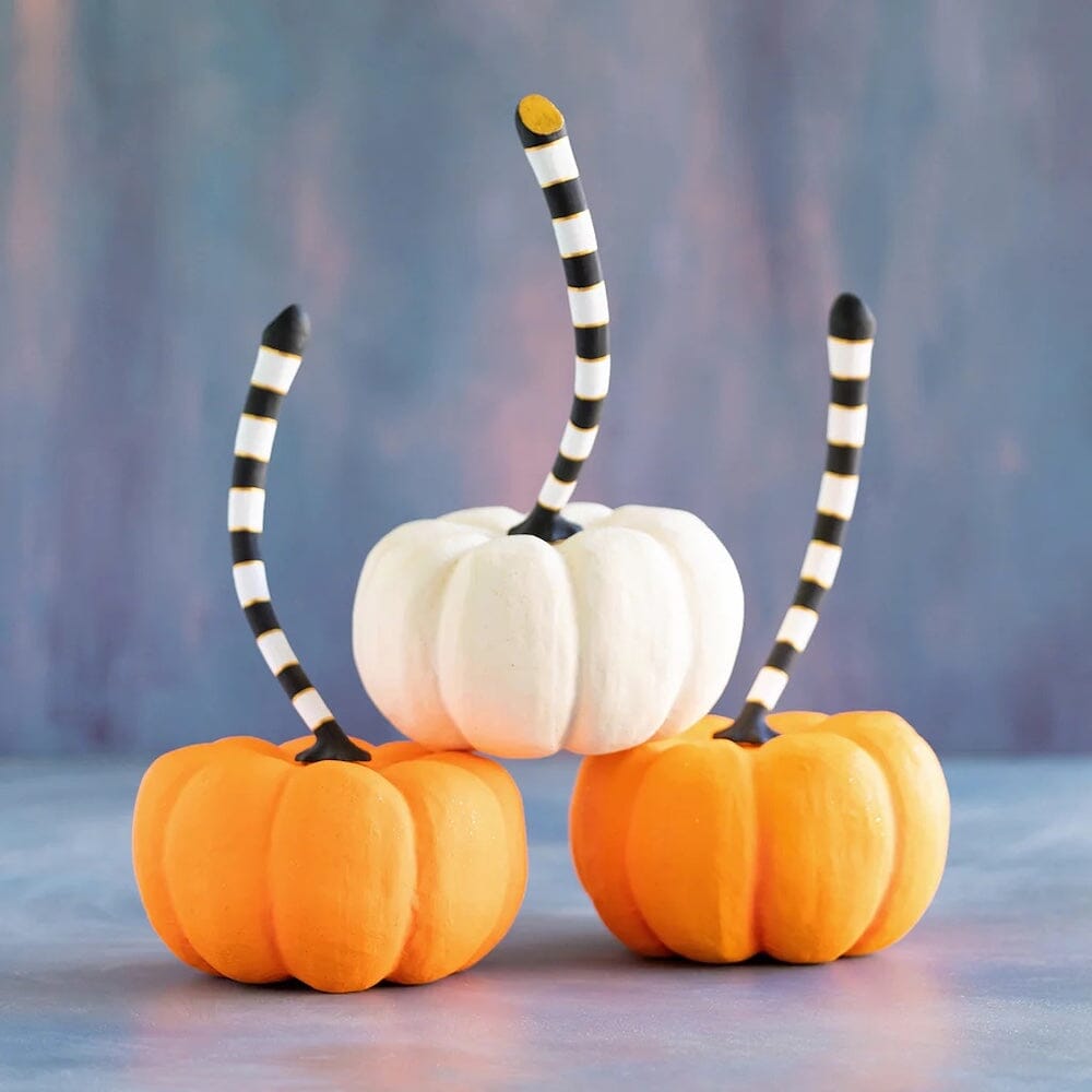 Orange & Cream Pumpkin, Large - 3 Color Options, Shopsweetluluss