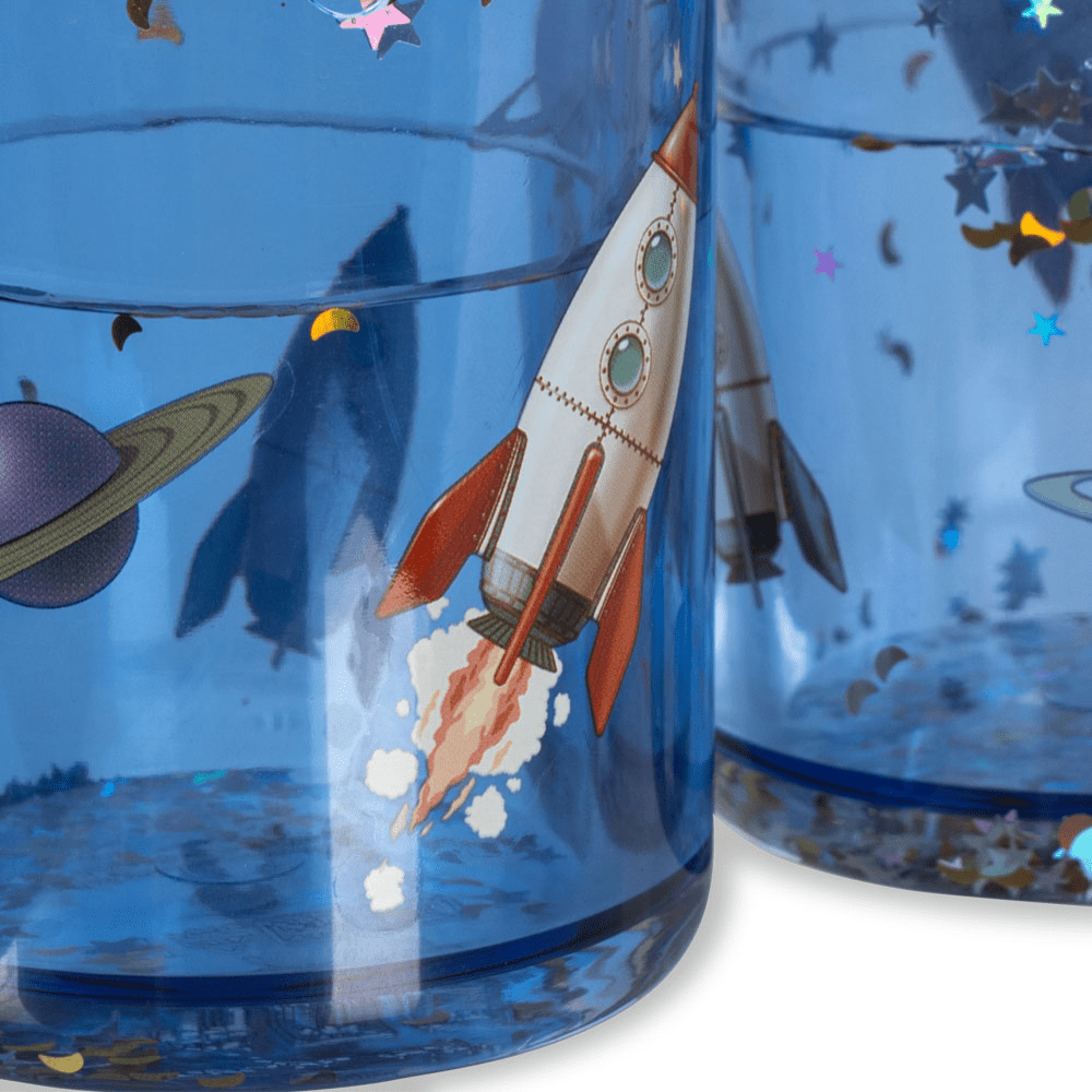 Outer Space Glitter Cup Set, Shopsweetluluss