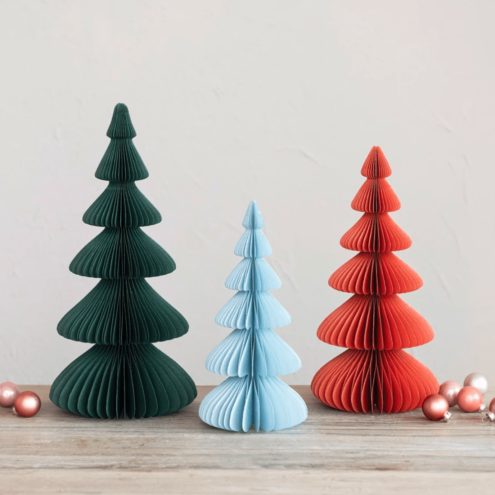 Paper Folding Honeycomb Tree - Rust, Shopsweetluluss
