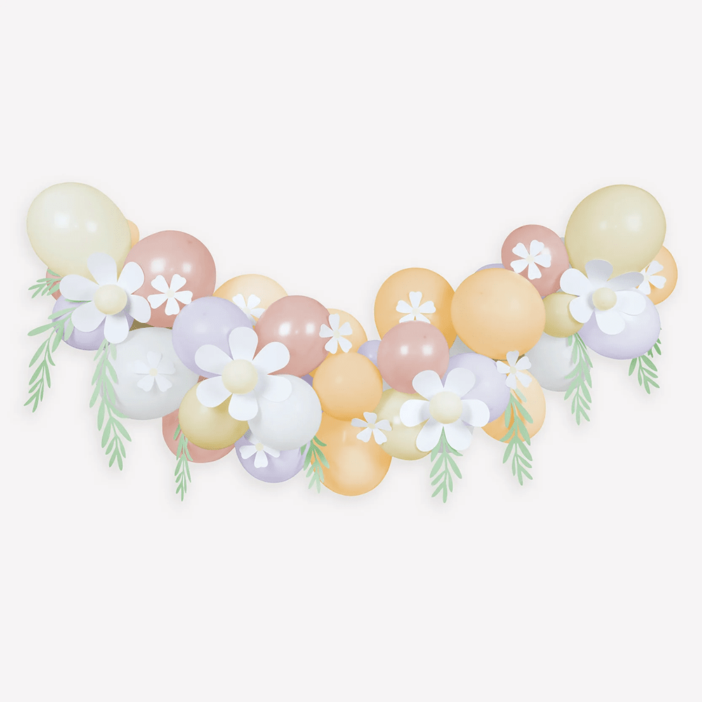 Pastel Daisy Balloon Garland, Shopsweetluluss