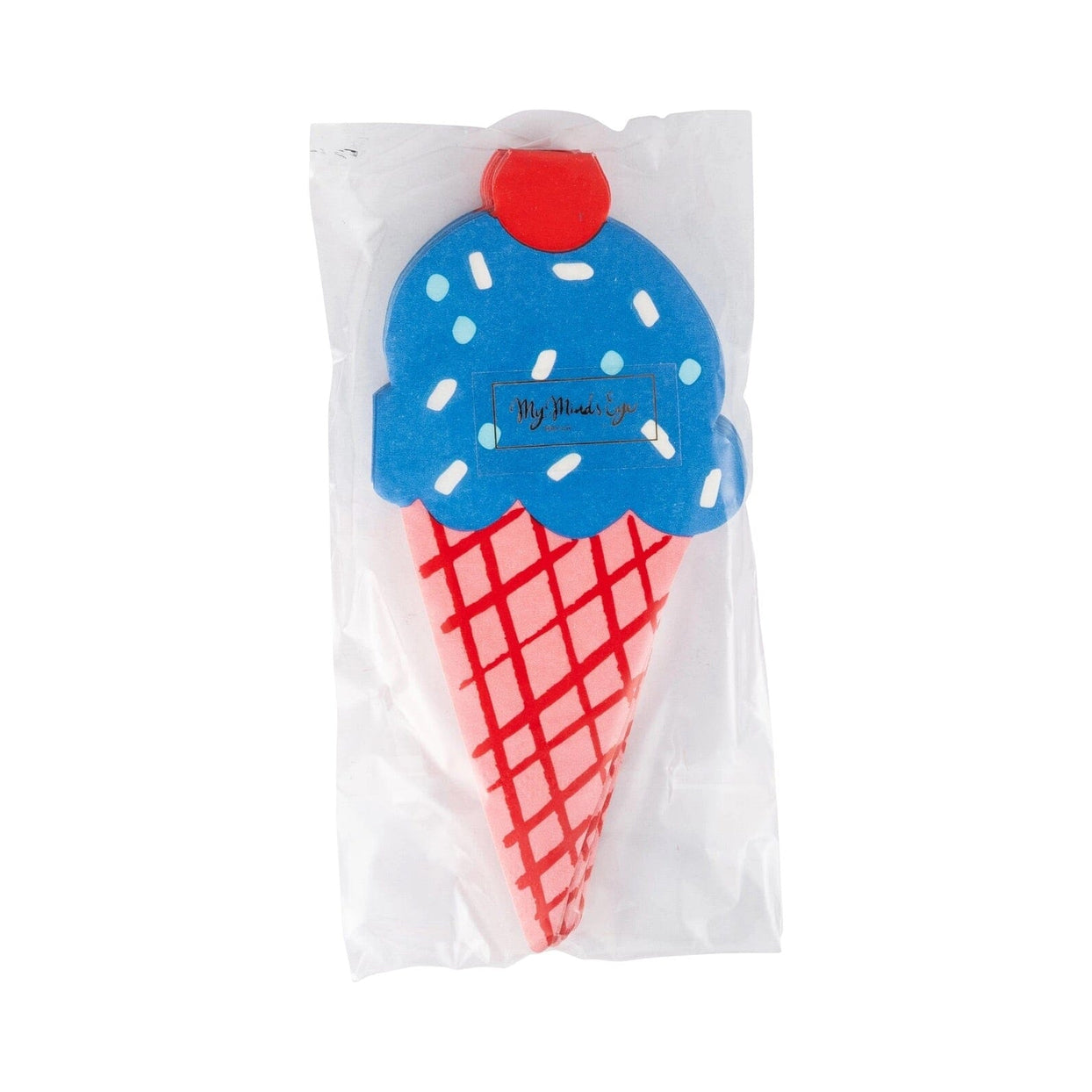 Patriotic Ice Cream Die-Cut Guest Napkins, Shopsweetluluss