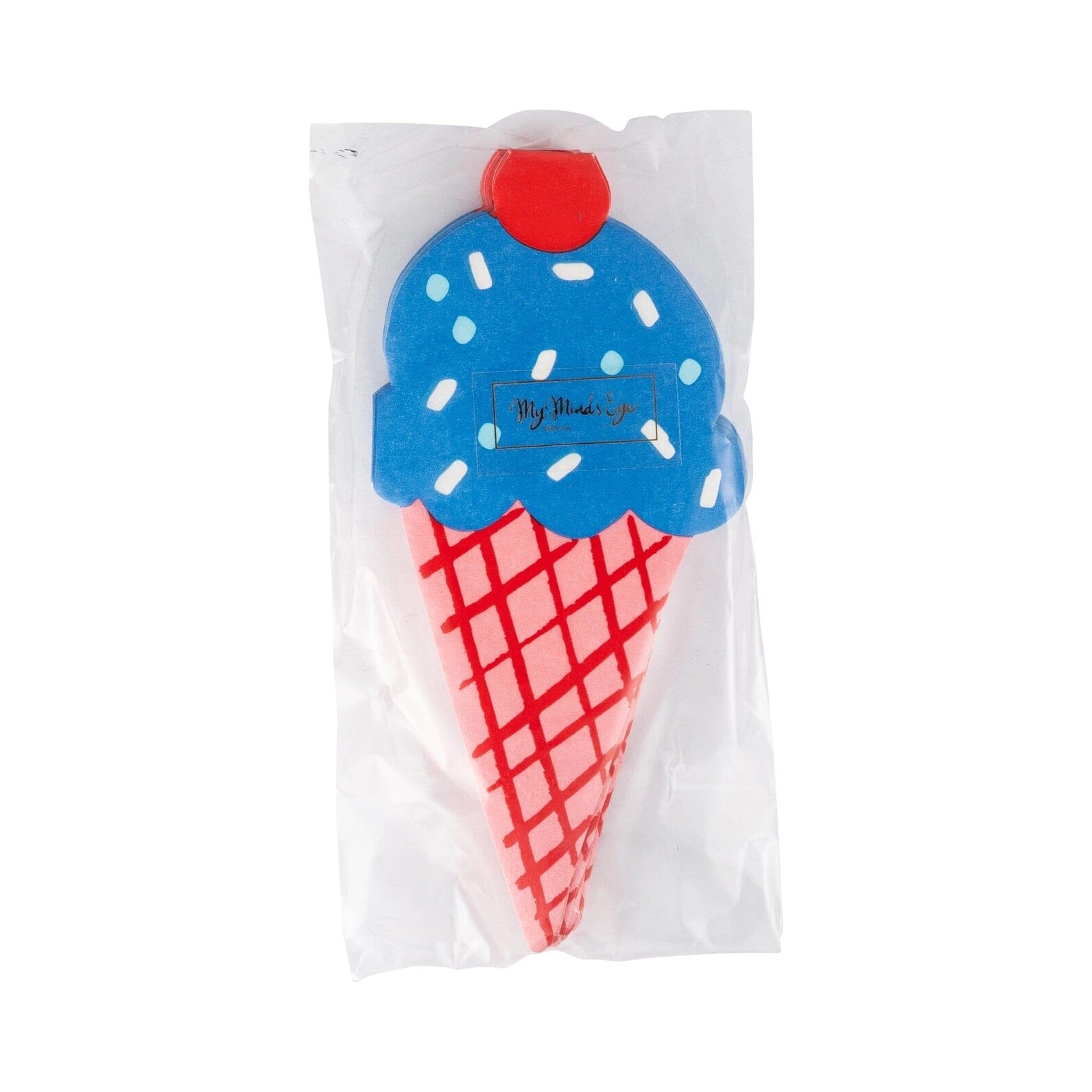 Patriotic Ice Cream Die-Cut Guest Napkins, Shopsweetluluss