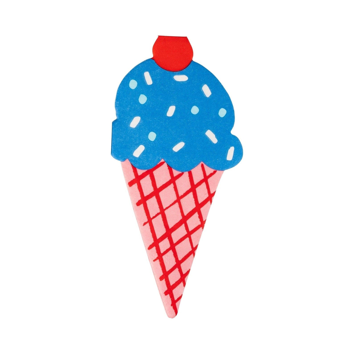 Patriotic Ice Cream Die-Cut Guest Napkins, Shopsweetluluss