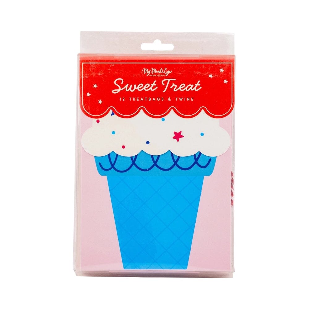Patriotic Ice Cream Treat Bags, Shopsweetluluss