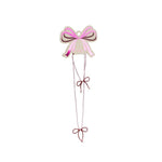 Pearly Necklace & Bracelet Set - Bow, Shopsweetluluss