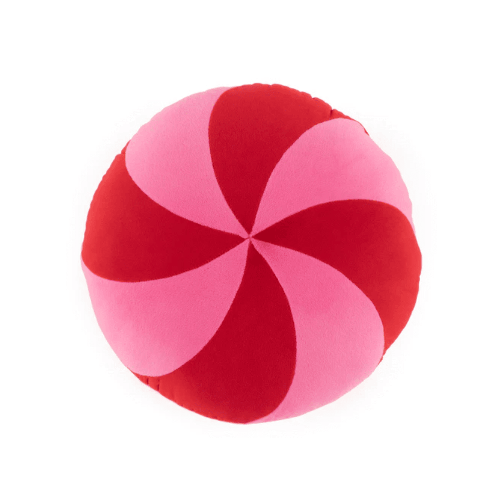 Peppermint Candy Pillow - Pink, Shopsweetluluss