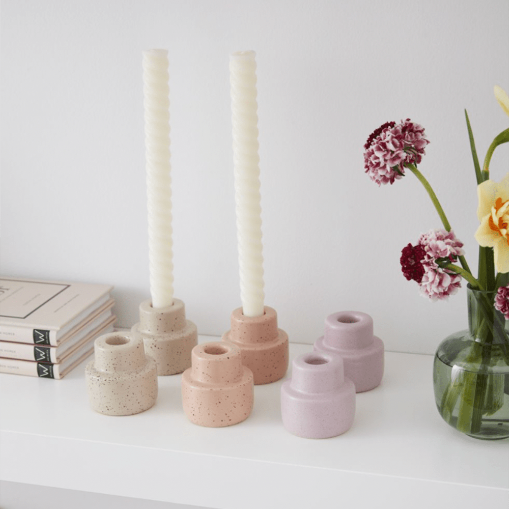 Piedra Candleholder - 3 Color Options, Shopsweetluluss