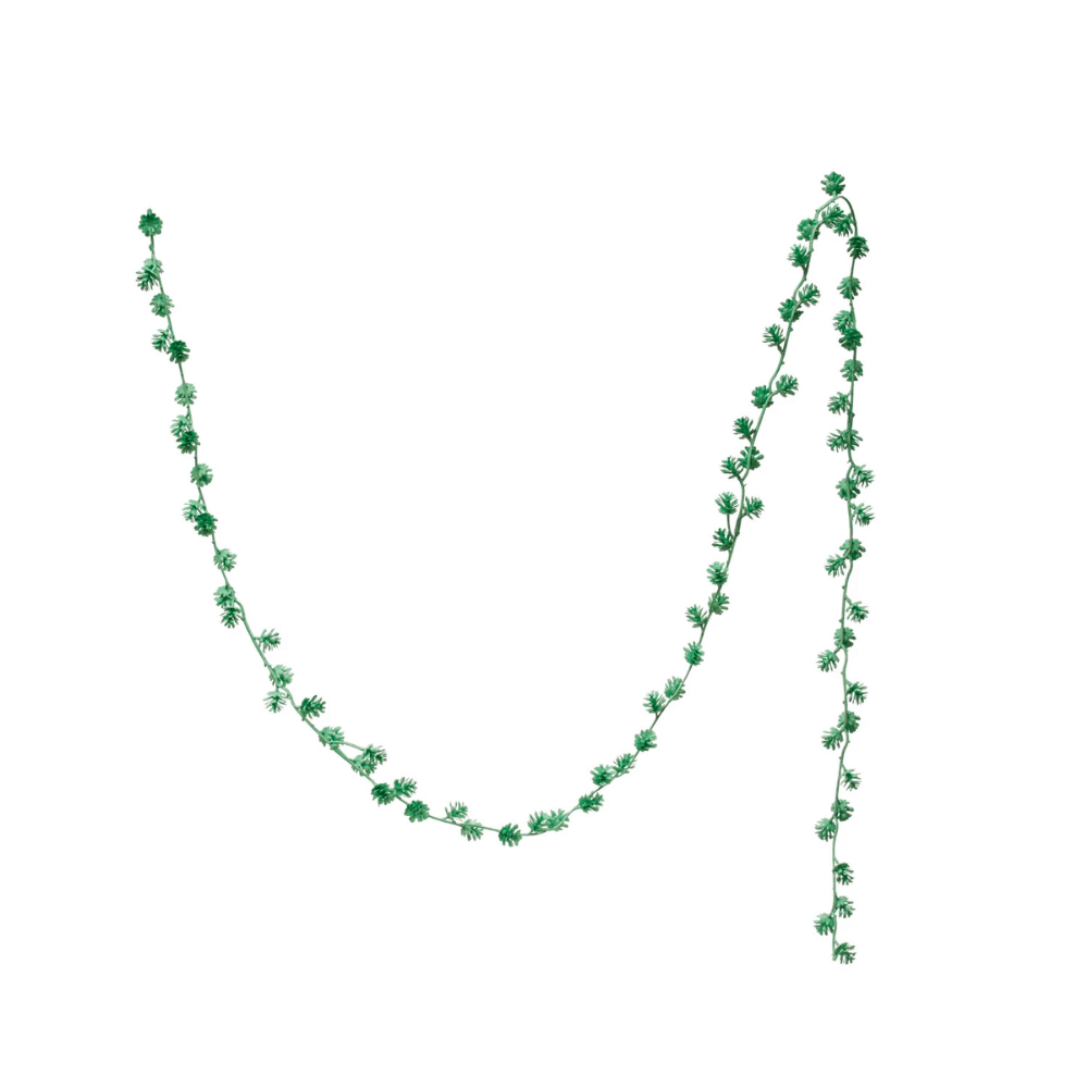 Pinecone Garland, Mint