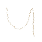 Pinecone Garland, White Glitter - Shopsweetluluss