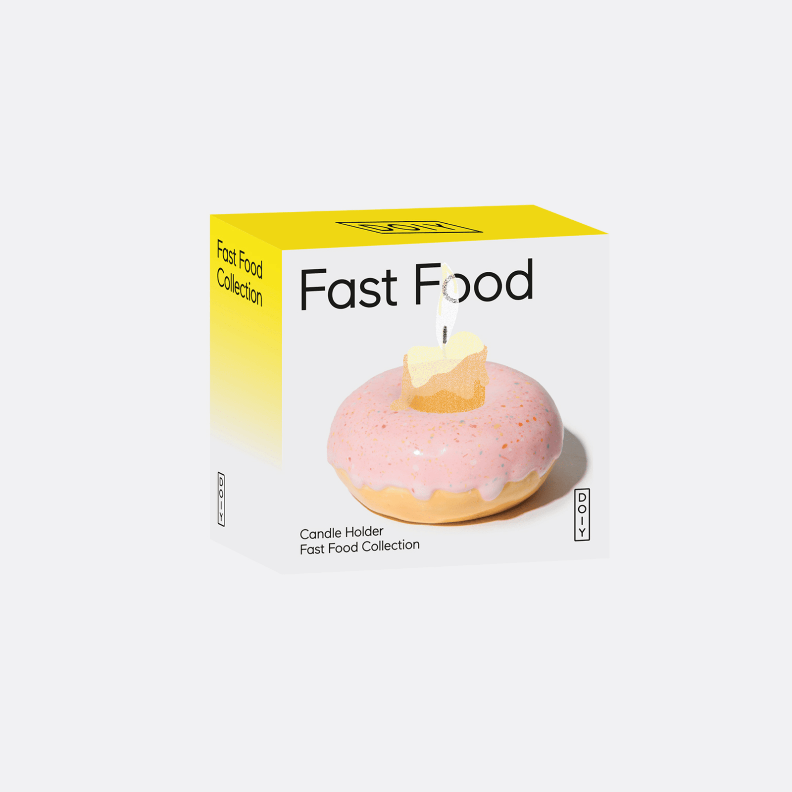 Donut Candle Holder - Pink, Shopsweetluluss