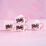 Pink Papa Noel Mug, Black - 4 Style Options, Shopsweetluluss
