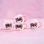 Pink Papa Noel Mug, Black - 4 Style Options, Shopsweetluluss