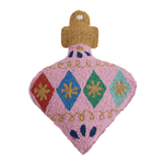 Pink Vintage Ornament Hook Pillow, Shopsweetluluss