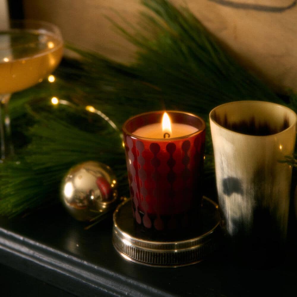 Poinsettia Candle, Shopsweetluluss
